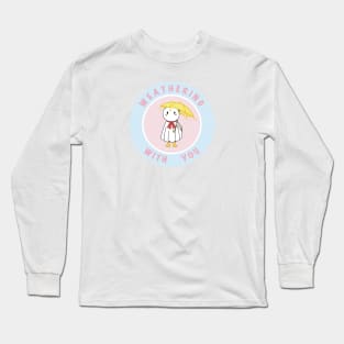 Weathering with you nagi rain doll pastel Long Sleeve T-Shirt